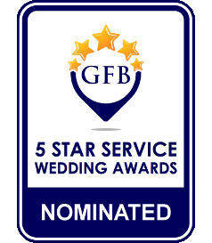 GFB - 5 Star Service Wedding Awards Nominated